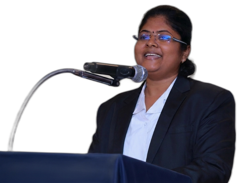 Nithya conducting strategy workshop